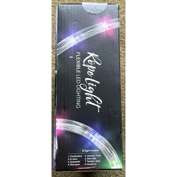 LED Rope Lights Battery Operated 12' foot - New in Box - Picture 3 of 6